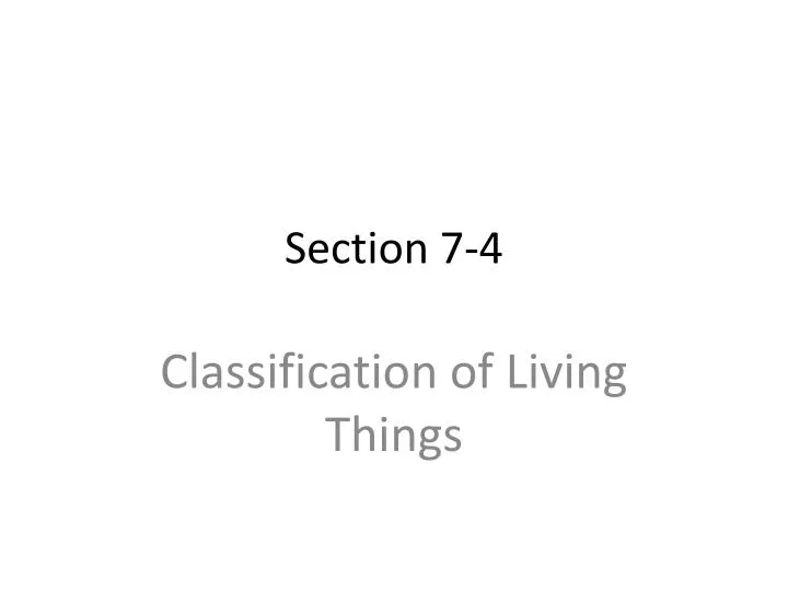 section 7 4