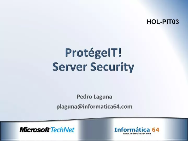 prot geit server security