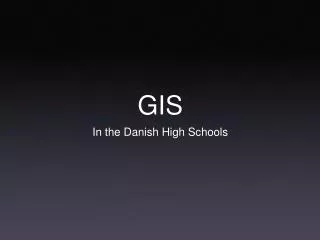 GIS