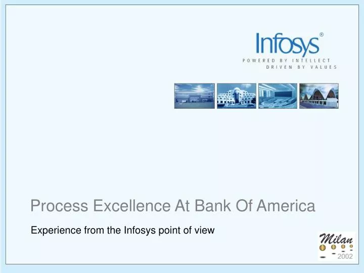 process excellence at bank of america