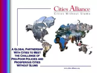 cities alliance