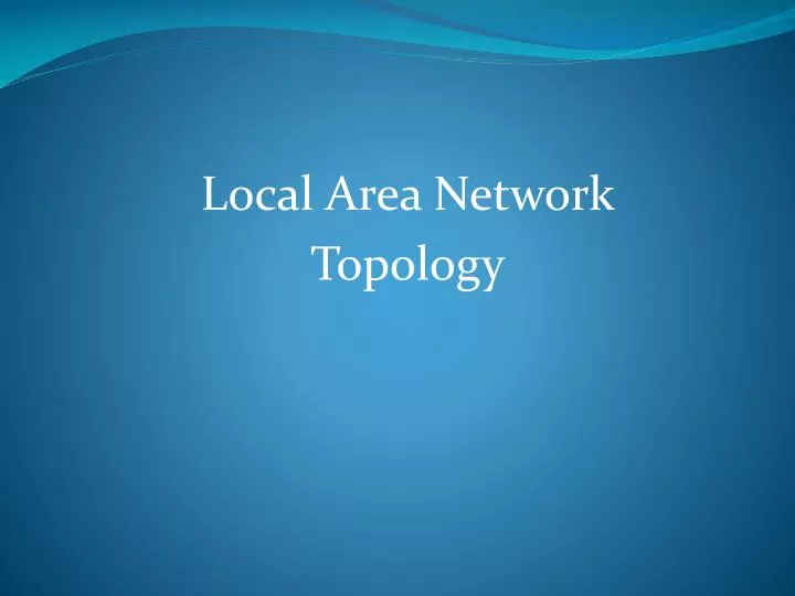 local area network topology
