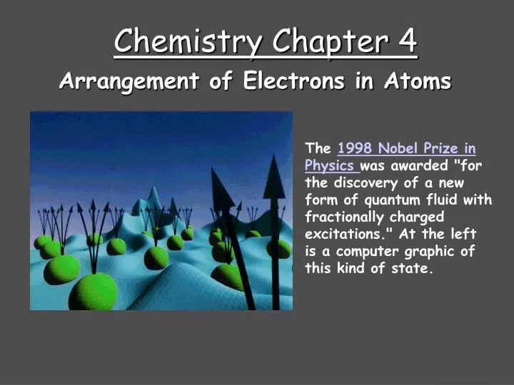 chemistry chapter 4