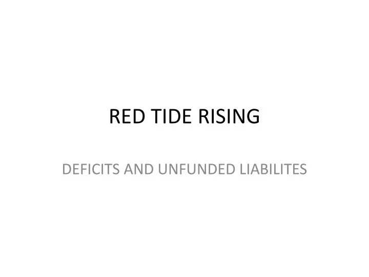 red tide rising