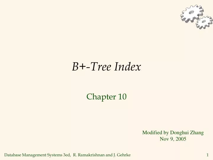 b tree index