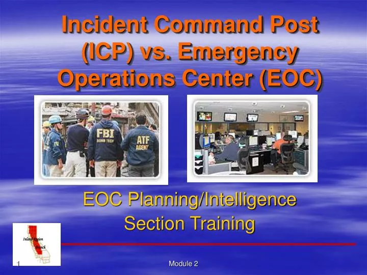incident command post icp vs emergency operations center eoc
