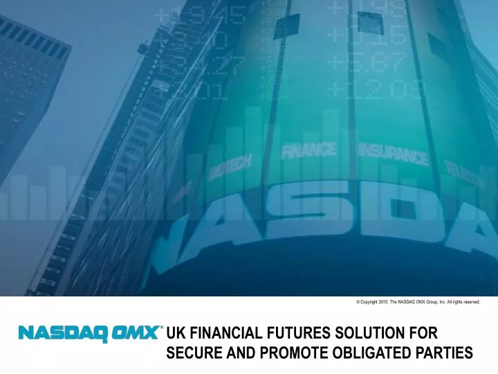 uk financial futures solution for secure and promote obligated parties