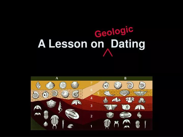 a lesson on dating