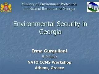 Environmental Security in Georgia