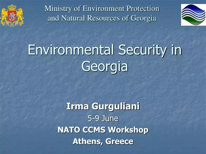 environmental security in georgia
