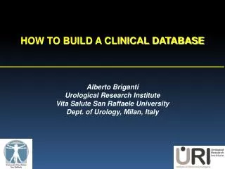 Alberto Briganti Urological Research Institute Vita Salute San Raffaele University