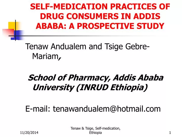 self medication practices of drug consumers in addis ababa a prospective study