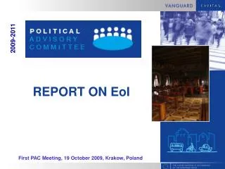 REPORT ON EoI