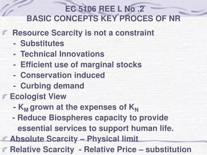 ec 5106 ree l no 2 basic concepts key proces of nr