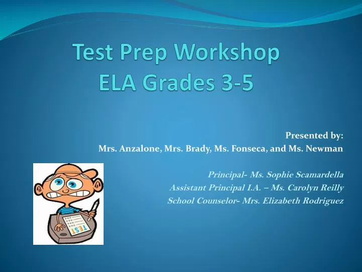 test prep workshop ela grades 3 5