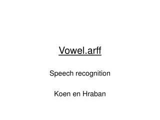Vowel.arff