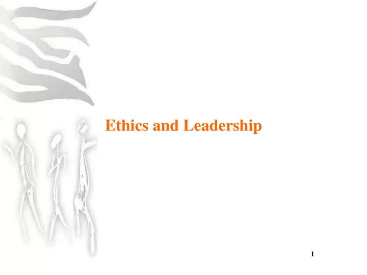 ethics and leadership