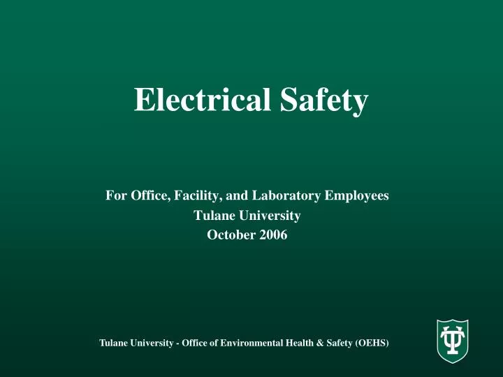 electrical safety