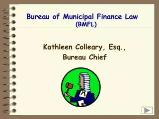 Bureau of Municipal Finance Law