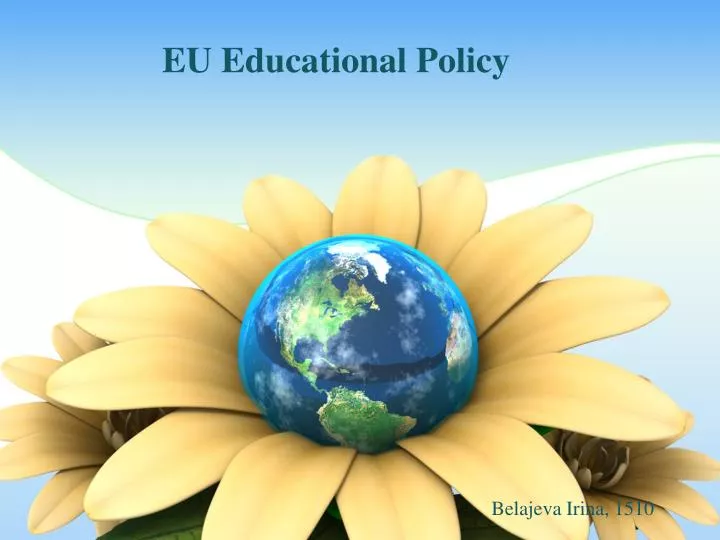 eu educational policy