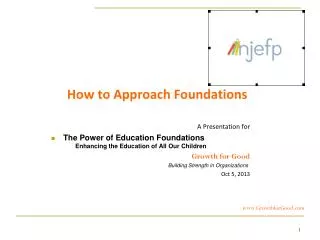 How to Approach Foundations