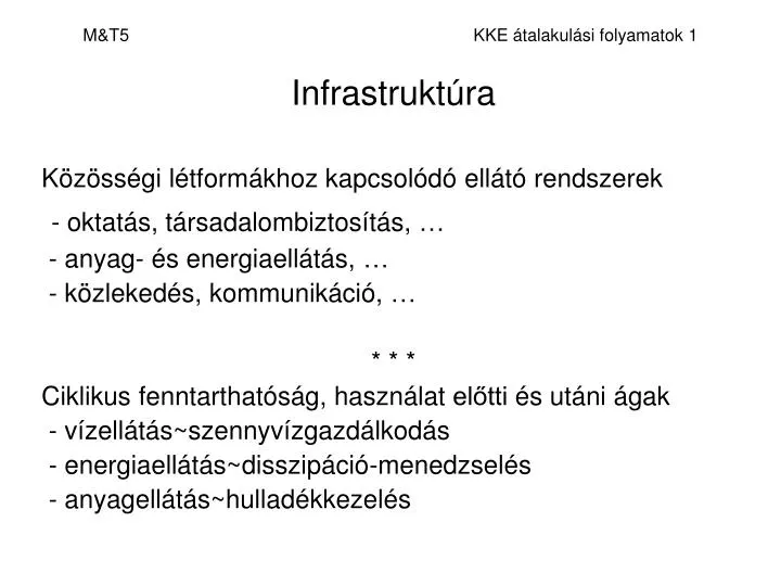 m t5 kke talakul si folyamatok 1