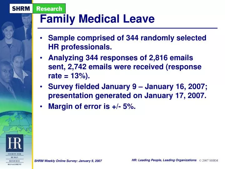 family medical leave
