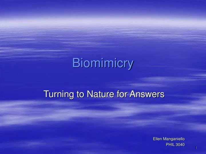 biomimicry