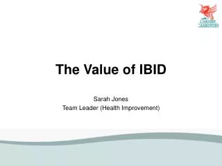 the value of ibid