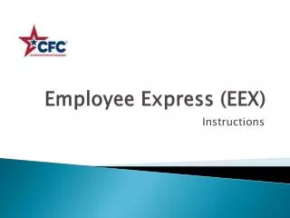 Employee Express (EEX)