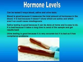 Hormone Levels