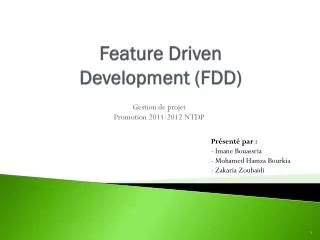 feature driven development fdd