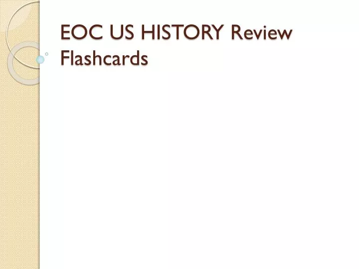 eoc us history review flashcards