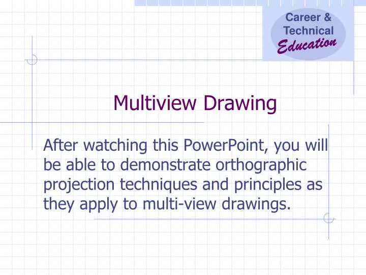 multiview drawing