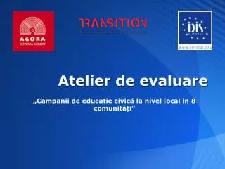 atelier de evaluare