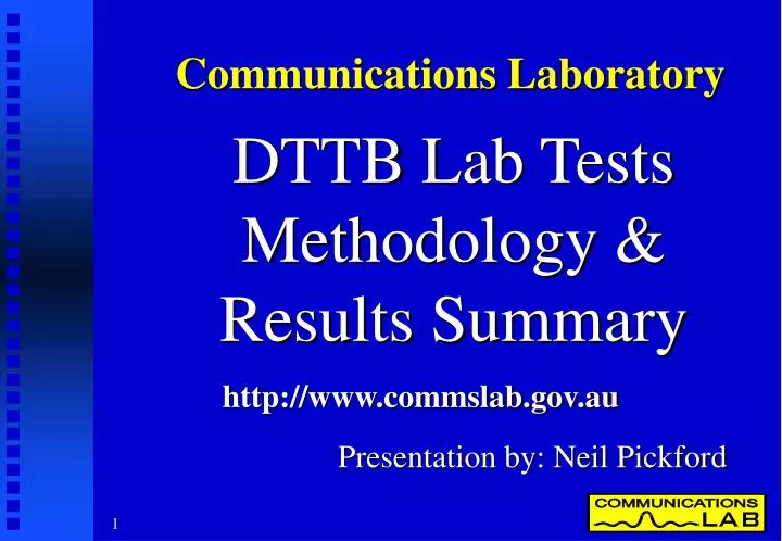 dttb lab tests methodology results summary