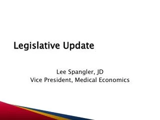 Legislative Update