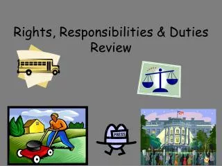 Rights, Responsibilities &amp; Duties Review