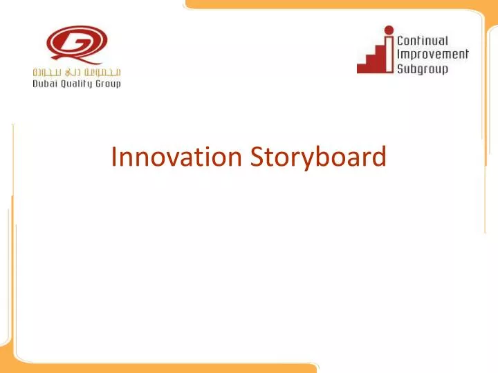 innovation storyboard