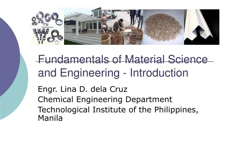 fundamentals of material science and engineering introduction