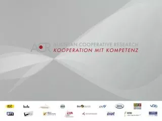 Austrian Cooperative Research (ACR) Research Experts for Small and Medium sized Enterprises