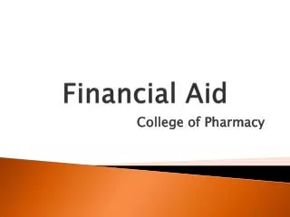 Financial Aid