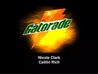 Nicole Clark Caitlin Rich
