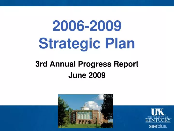 2006 2009 strategic plan