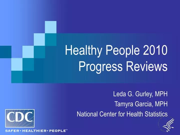 healthy people 2010 progress reviews