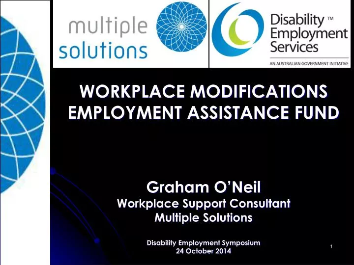 workplace modifications employment assistance fund