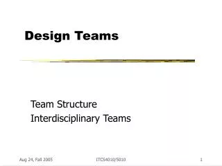 Design Teams
