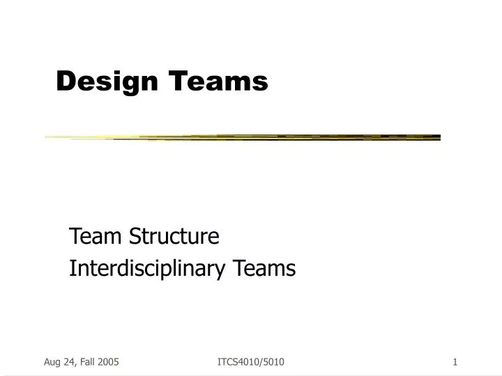 design teams