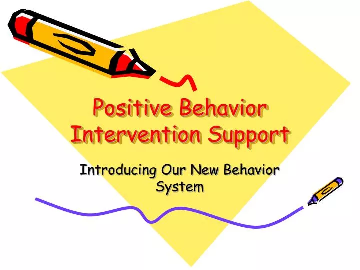 positive behavior intervention support