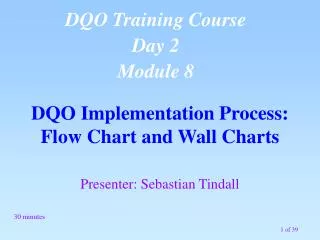 DQO Implementation Process: Flow Chart and Wall Charts